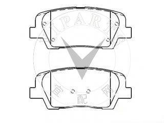 Popular Auto Parts Brake Shoes for Man Apply to Hyundai-KIA High Quality Ceramic ISO9001
