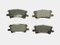 None-Dust Ceramic and Semi-Metal High Quality Auto Parts Brake Pads for Lexus Toyota (D996/04466-48040)