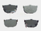 Popular Auto Parts Brake Pads for Man Apply to JAC (D1606/S3500L21167-50024) High Quality Ceramic ISO9001
