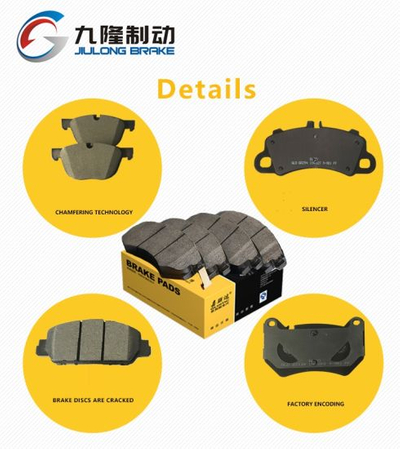 Hot Selling High Quality Ceramic Auto Brake Pads for Toyota Land Cruiser Prado (D606/04465/04466/04492) Rear Axle Auto Parts