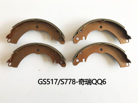 Popular Auto Parts Brake Shoes for Man Apply to Chrey; (S778) High Quality Ceramic ISO9001