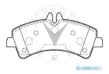 Ceramic High Quality Auto Brake Pads for Mercedes Benz Volkswagen (D1318) Auto Parts ISO9001
