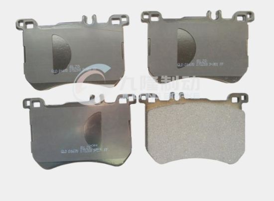 OEM Car Accessories Hot Selling Auto Brake Pads for Mercedes Benz S-Class SL550 (D1670 /A0064204920) Ceramic and Semi-Metal Material