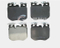 OEM Car Accessories Hot Selling Auto Brake Pads for BMW (D1868/34116874432) Ceramic and Semi-Metal Material